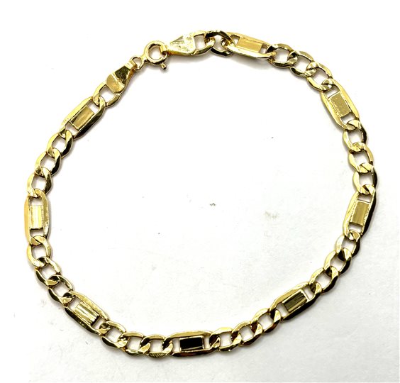 Bracciale Domar Uomo Bracciale oro 18k in Oro BROR-373-280 - BROR-373-280
